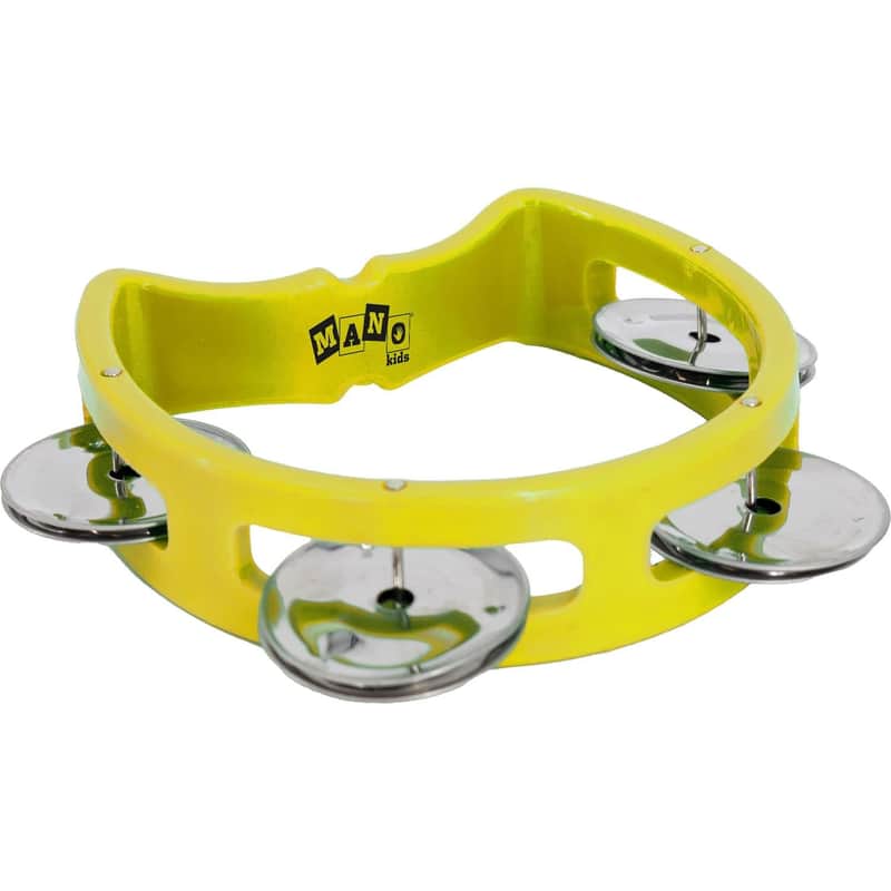 Mano Percussion MK-KT4 Kids Tambourine Yellow image 1