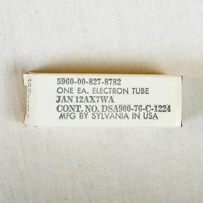 NOS Sylvania JAN 12AX7 Vacuum Tube – Tests Like New image 6