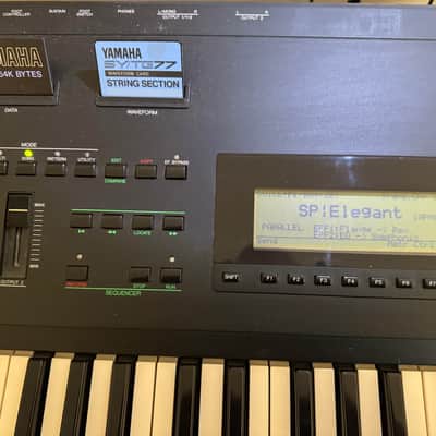 Yamaha SY99 Synthesizer 1991 - Black image 2