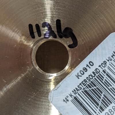 Zildjian 14" K Series Mastersound Hi-Hat Cymbals (Pair) 1999 - Present - Traditional image 20