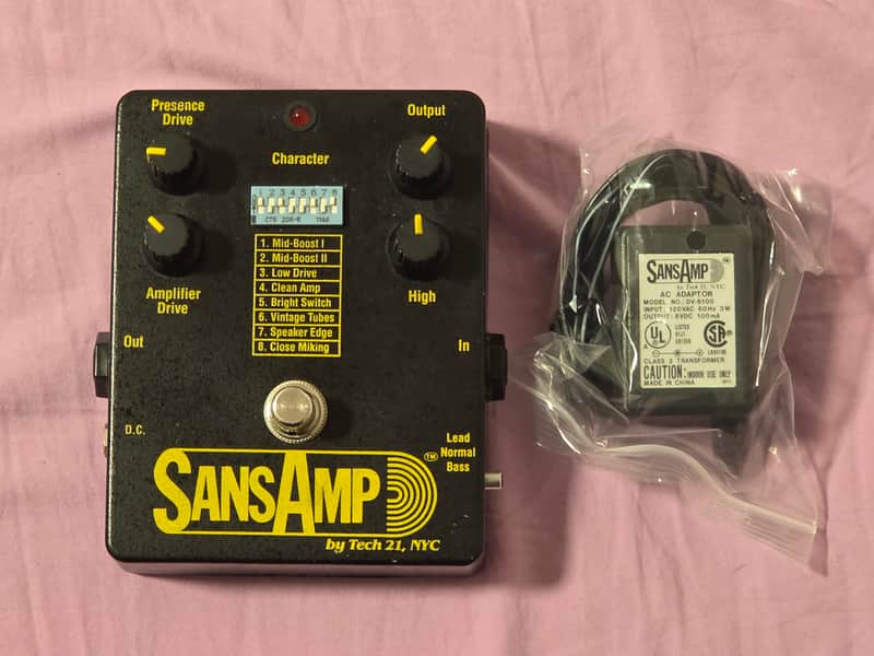 Tech 21 SansAmp Classic - Early Version With Original Power Supply image 1