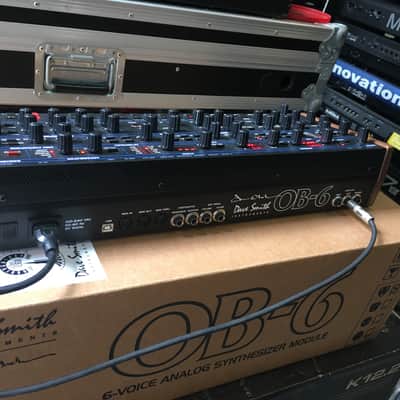 Dave Smith &Tom Oberheim OB-6 6 Voice Analog Synth Desktop Module  box //ARMENS// image 4