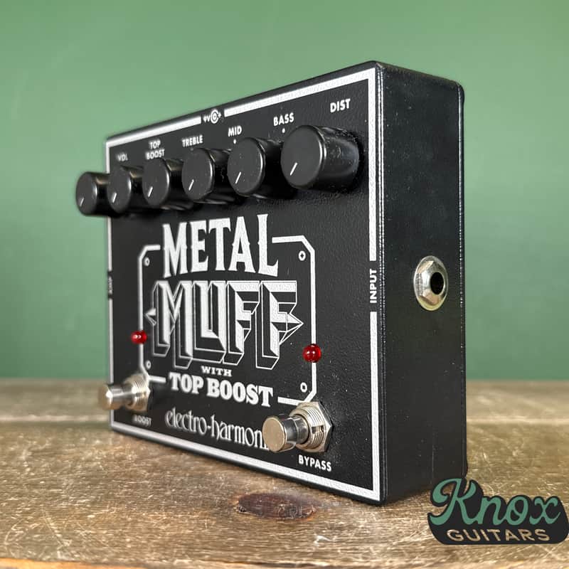 Electro-Harmonix Metal Muff Distortion with Top Boost 2006 - Present - Black image 1