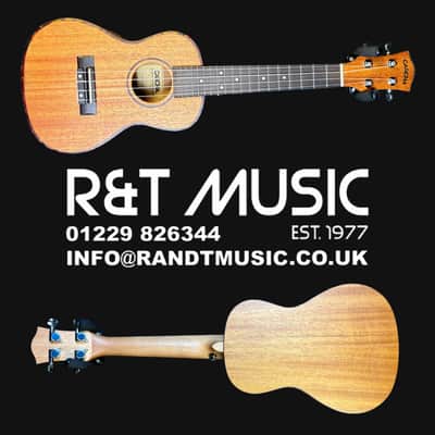 Cascha HH 2033 Premium Natural Concert Ukulele W/ Gigbag image 7