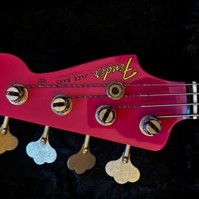 Fender Custom Shop Time Machine Journeyman 1965 Jazz Bass, Faded Dakota Red Rosewood image 6