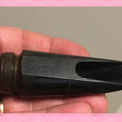 RARE SERIAL NUMBER ONLY ON 1ST YEAR SELMER AIR FLOW ( UNIQUE )SCROLL ALTO SAXOPHONE HARD RUBBER MOUTHPIECE LARGE CHAMBER B STAR FREE SHIP ORG. FACE EXCELLENT image 17