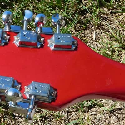 Rickenbacker 370/12 Semi-Hollow 12 String Electric Guitar Ruby Red 1985 image 10