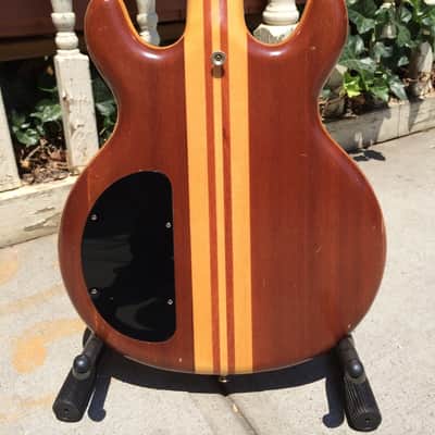 Memphis 1984 Bass set neck Walnut MIJ Japan Matsumoku with Orig. Case + FREE SHIPPING image 8