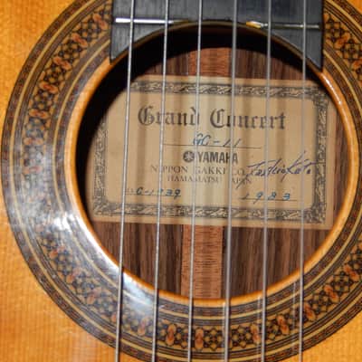 MADE IN 1983 BY TOSHIHIRO KATO - AMAZING YAMAHA GC11 - CLASSICAL 