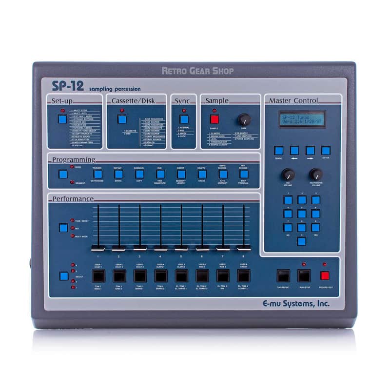 E-MU Systems SP-12 Custom Upgrades Serviced Emu SP12 Rare Vintage Drum Machine Sampler SP1200 image 1