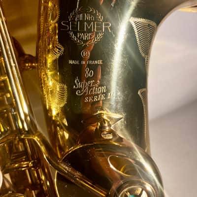 Salmer Paris Super Action 80 Serie II 1988 - laccatura oro originale image 14