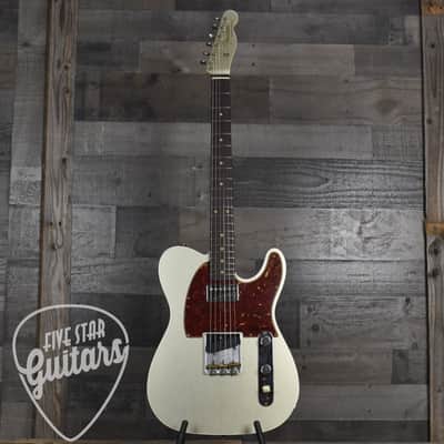 Mint Fender Custom Shop 60s Reverse Telecaster Journeyman Relic - Champagne Metallic (Journeyman Relic) with custom shop hard shell case image 2