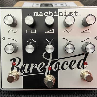 Barefaced Machinist Bass Guitar Fuzz Overdrive Distortion Clean Dry Blend EQ Analog Effect Pedal image 2