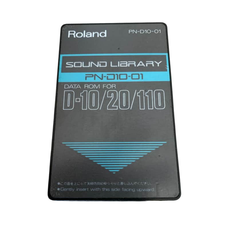 Roland PN-D10-01 Sound Library ROM Card for D-10 / D-20 / D-110 image 1