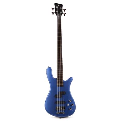Warwick RockBass Streamer LX 4-String Metallic Blue High Polish image 4