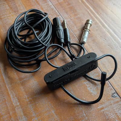 NV-Tone Swan XT (External) Ebony Guitar Pickup For Acoustic & Classical Guitars Excellent! image 2