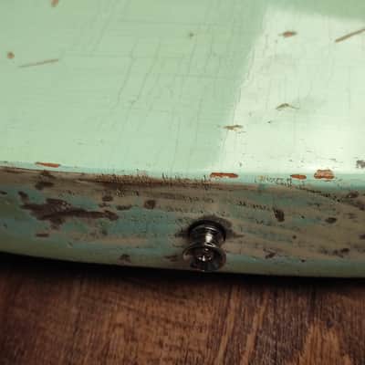 MyDream Partcaster Custom Built - Water Green Semi Relic Dreamsongs image 11