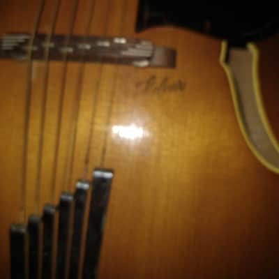 Hofner President 1954-1955  - Sunburst image 4