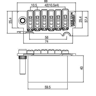 Wilkinson WVS50 IIK Tremolo - Chrome image 3