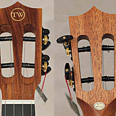 Twisted Wood KO-1000C All Solid Koa Wood Concert Ukulele with Gig Bag 2020 Natural Bild 5