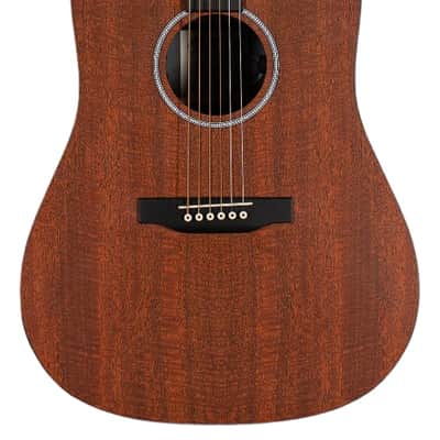 Martin D-X1E Acoustic Electric Guitar. HPL Mah/Mah w/SS image 2