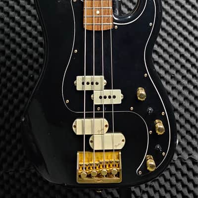 Fender Elite Precision Bass II with Rosewood Fretboard 1983 - Black image 2