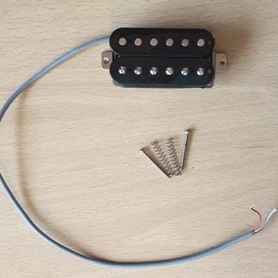 NOwaxx Pickups Classic PAF Custom Shop Neck Humbucker Pickup Black image 1