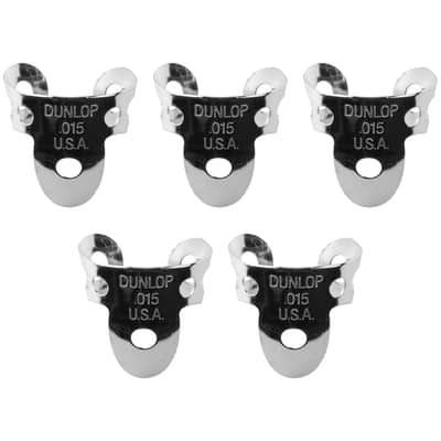33P015 Onglet doigt Nickel 0,015 Sachet de 5 Dunlop image 1