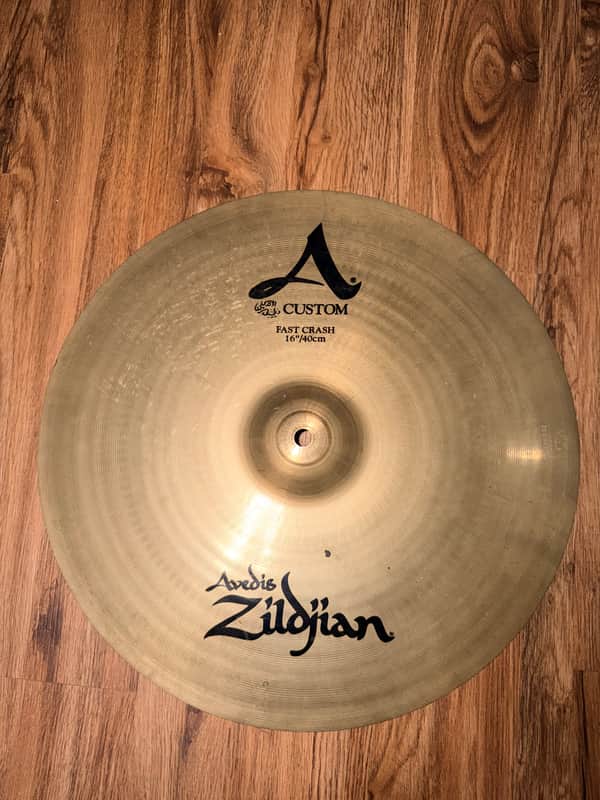 Zildjian A custom 16 inch fast crash - Traditional image 1