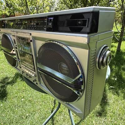 Sharp GF-535 Rare Vintage Boombox Japan Serviced Warranty 220V Cassette Deck image 17