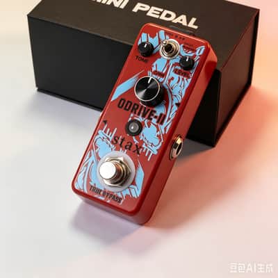 STAX LEF-302B ODRIVE-II TS Overdrive Pedal Dual Warm/Hot Mode True Bypass Mini Metal Guitar Warm Drive Effect--Shipped from Irvine Warehouse in California by USPS image 6