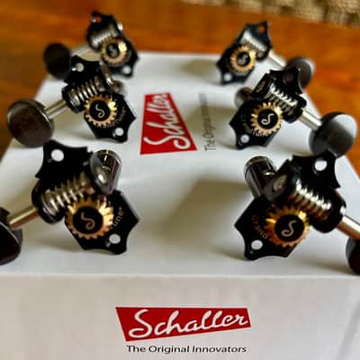 SCHALLER "GRAND TUNE" ROLLER DELUXE TUNERS FOR CLASSICAL & FLAMENCO NYLON STRING GUITARS image 1