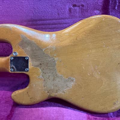 Fender Precision Bass Natural Refinish 1961 image 13