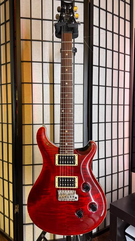 PRS CE 24 Maple Top Tremolo 1998 - Black Cherry image 1