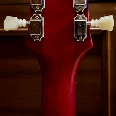 Epiphone Inspired by Gibson Custom SG ‘61 Les Paul Aged Cherry with case 2022 - Aged Cherry image 6