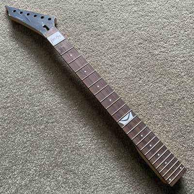 Black Reversed Headstock Guitar Maple Neck, Rosewood Fingerboard 24 Frets image 1
