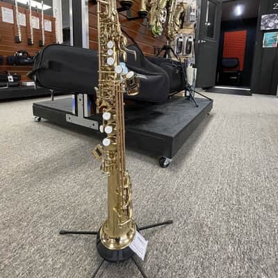 E.M. Winston Boston 350GL Student Soprano Saxophone image 1
