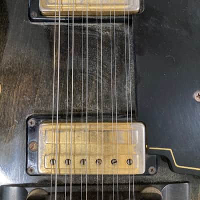 GUILD STARFIRE XII 1966 - EBONY STAIN, GOLD HARDWARE image 9
