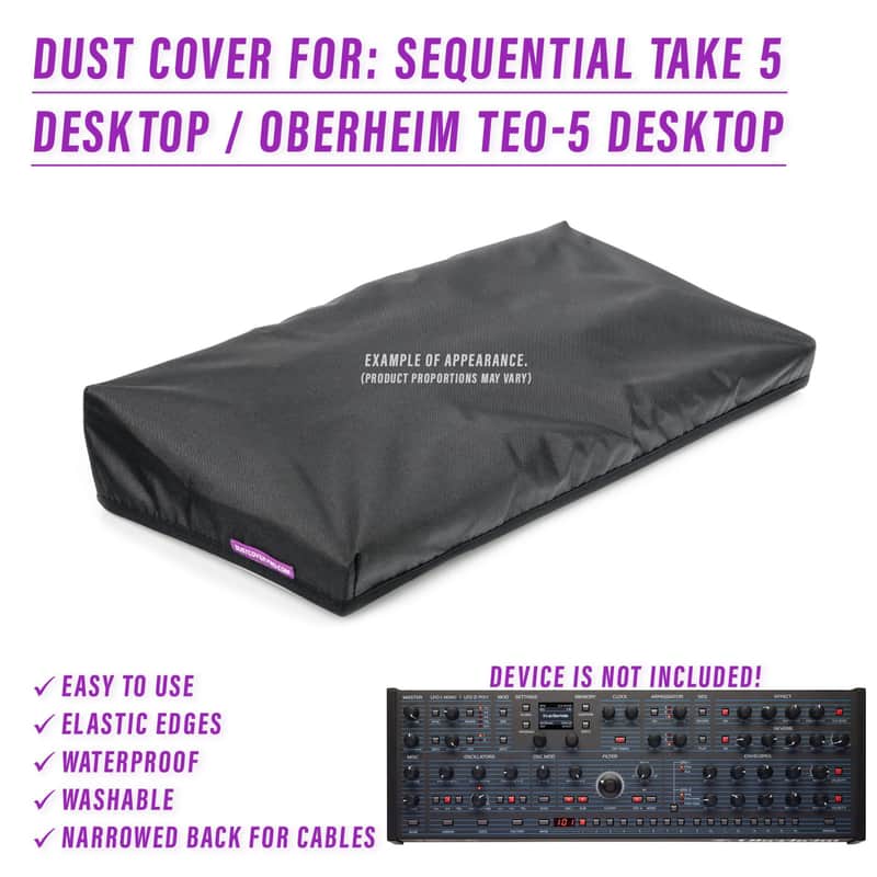DUST COVER for Sequential Take 5 Desktop / Oberheim Teo-5 Desktop image 1