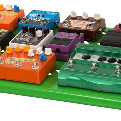 Gator Electric Guitar Multi Effects Pedalboard Pedal Board - Green image 7