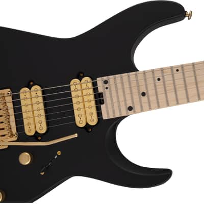 Charvel Angel Vivaldi Signature DK24-7 Nova MN - Satin Black - b-stock image 13