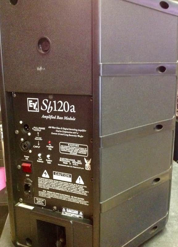 Electro Voice SB 120 A 400W Powered Subwoofer | Reverb