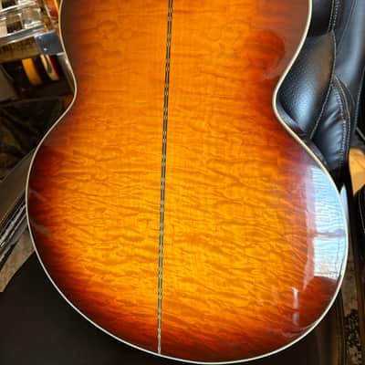 Gibson SJ-200 Quilt Custom Shop 2015 - Autumn burst image 5