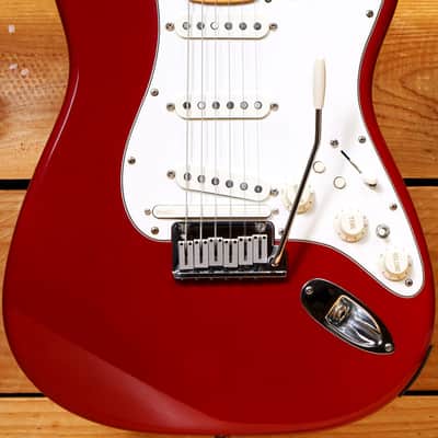 RARE! 1995 American Standard Fender GC-1 GK Roland Ready Stratocaster Lipstick Red! USA Strat! +OHSC 99572 image 8