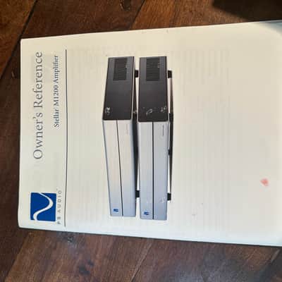PS Audio Stellar 1200 mono block amps 2022 - black image 6