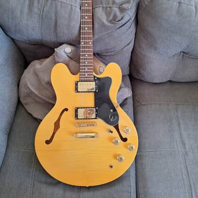Epiphone Dot Deluxe (Plus Top) 2000 - 2007 - Natural image 8