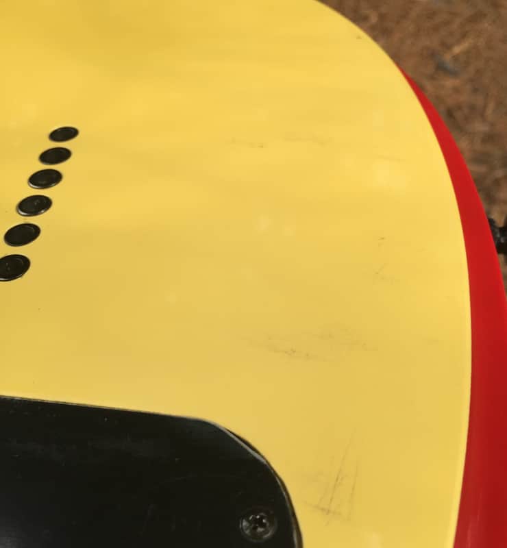 Dean Tonic S Yellow And Red | Reverb