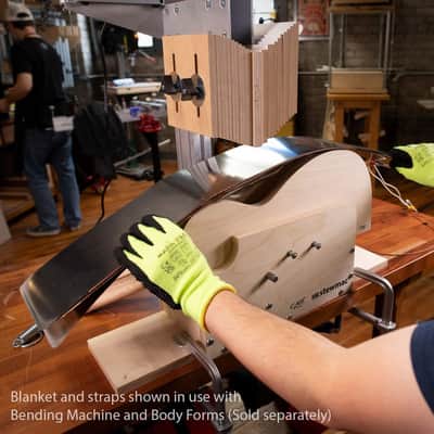 StewMac Stainless Steel Straps for Acoustic Side Bending Machine, 3 Pack image 4