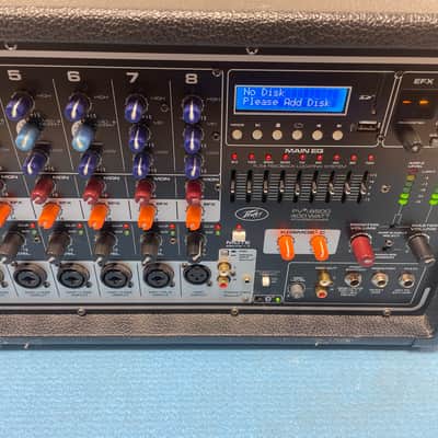 Peavey PVi 8500 Powered Mixer *READ DESCRIPTION* 2010s - Black image 6