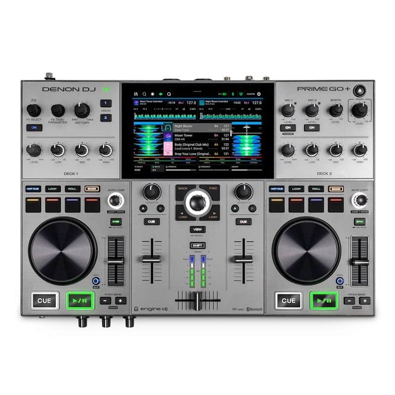 DENON PRIME GO+ [All-in-One DJ System with Apple Music Compatible] (Denon DJ) image 1